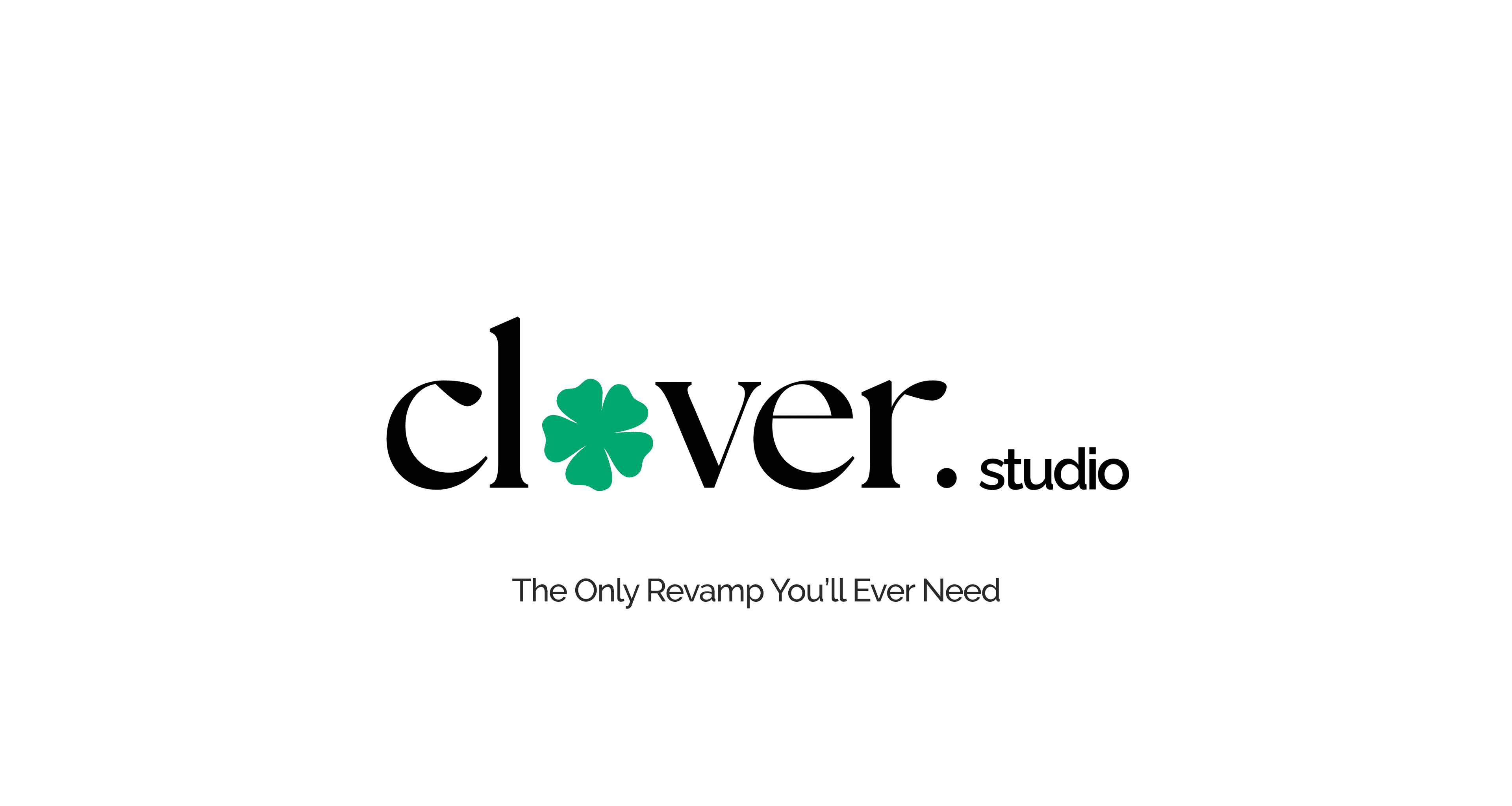 Clover Studio brand showcase — desktop