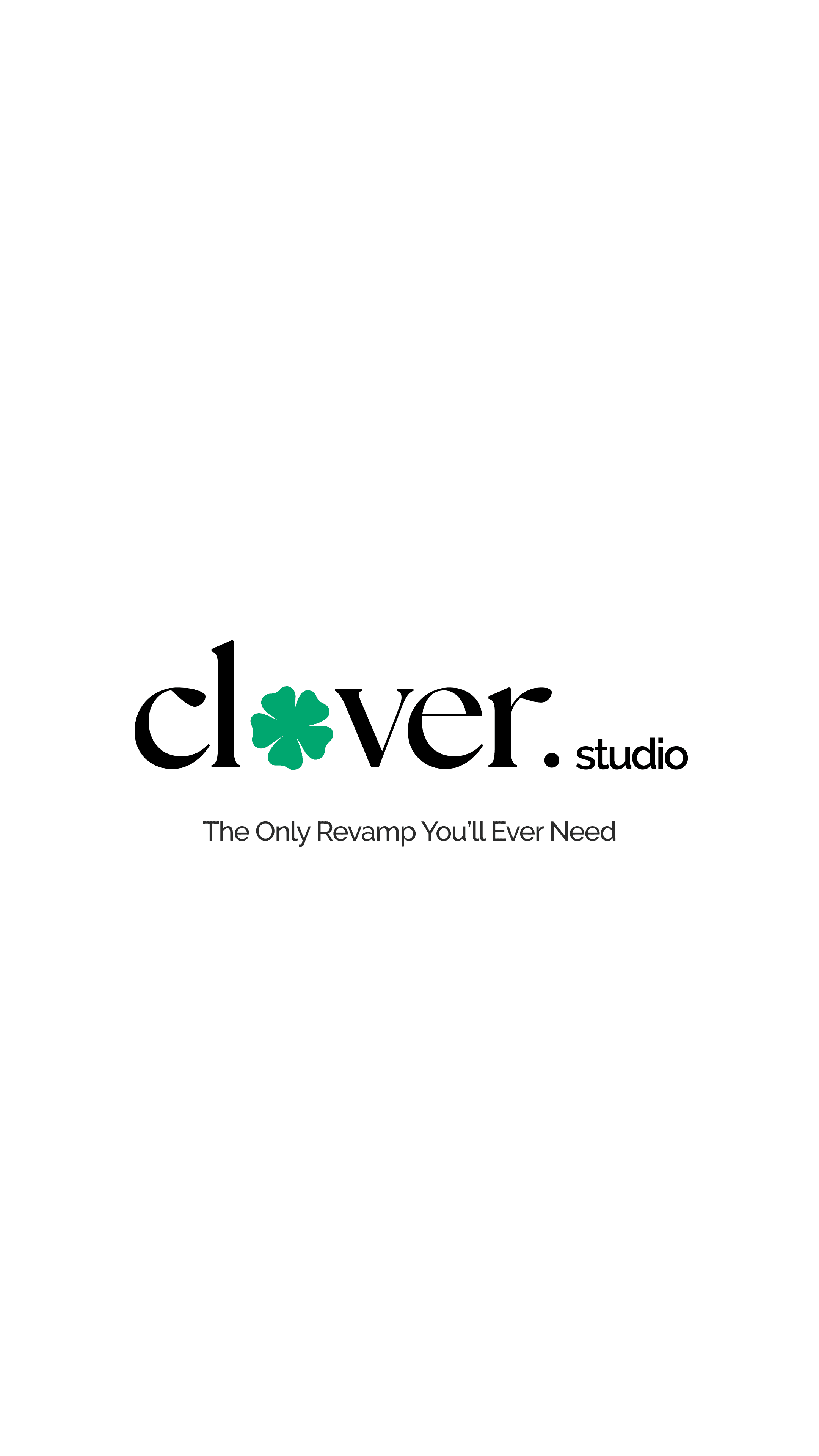 Clover Studio brand showcase — mobile